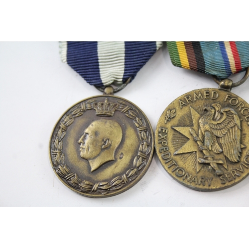 39 - Medals Inc WW1 Mercantile Marine To Robert Wharton, WW2 Greek, American x 5