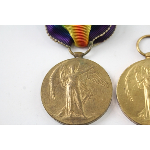 62 - WW1 Medals, Victory Pte S Buckell R Berks & A Gilliver ABRN, War GH Fogg LSRN x3