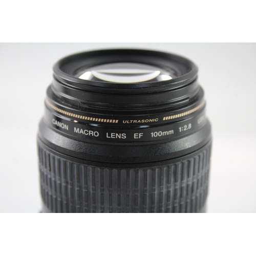 7 - Canon EF 100mm F/2.8 USM Vintage Autofocus Camera Lens Working