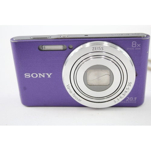 8 - Sony Cybershot DSC-W830 Digital Compact Camera Working with Zeiss 8x Zoom Lens