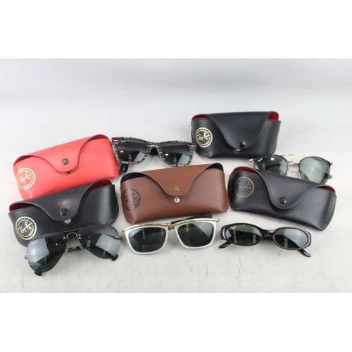 85 - Raybans Designer Sunglasses Inc Cases x 5