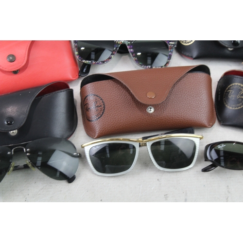 85 - Raybans Designer Sunglasses Inc Cases x 5