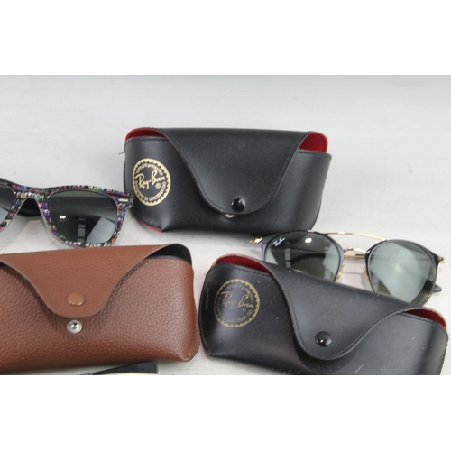 85 - Raybans Designer Sunglasses Inc Cases x 5