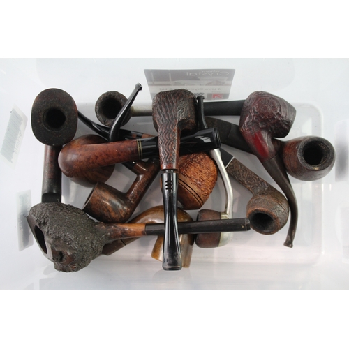 96 - Vintage Estate Smoking Pipes, Falcon, Old Captain, Etc x 12