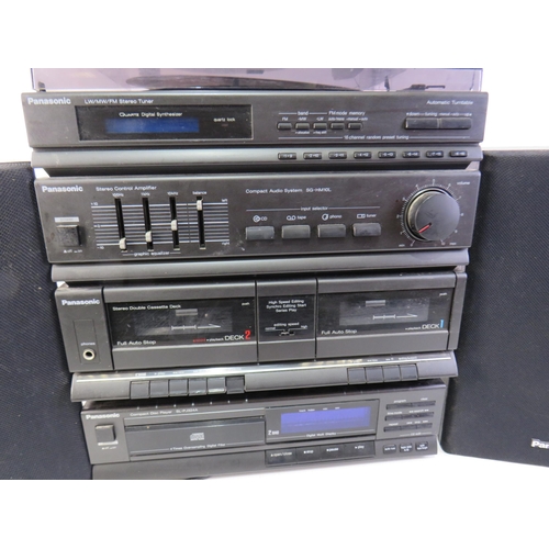 304 - Panasonic HIFI system and speakers