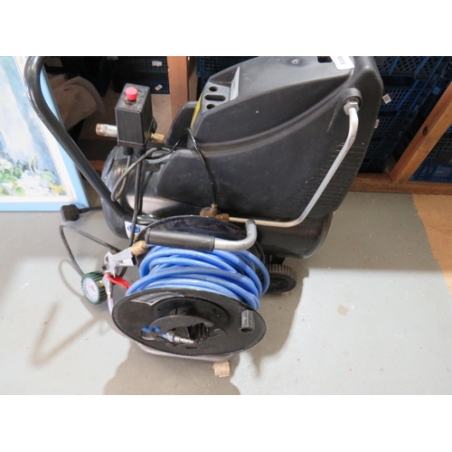310 - LWA 99DB 2HP compressor and air hose