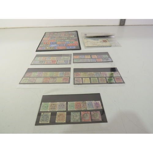 59 - G.B stamps and new south wales, queensland, south africa, south australia, trinidad and tobago