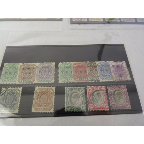 59 - G.B stamps and new south wales, queensland, south africa, south australia, trinidad and tobago