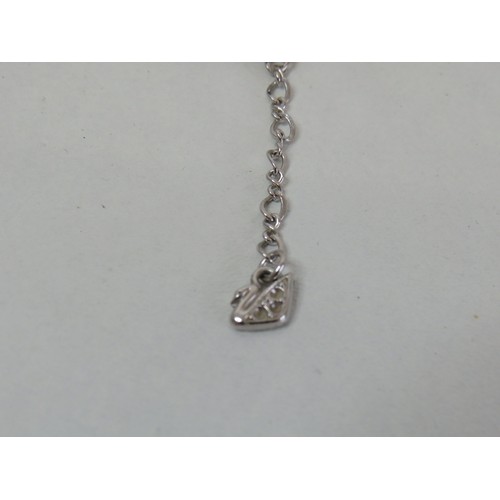 89 - Swarovski Emotion heart pendant necklace.