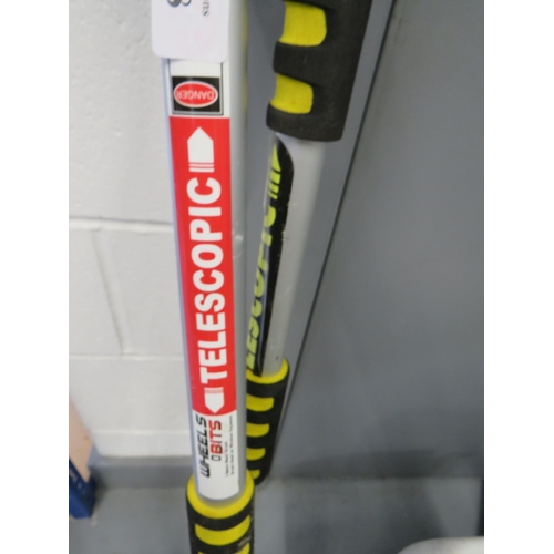 318 - Parkside cylinder hoover, car wash equipment and two tennis rackets