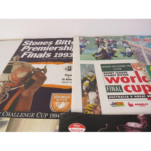312 - Rugby league programmes and collectable simpsons books