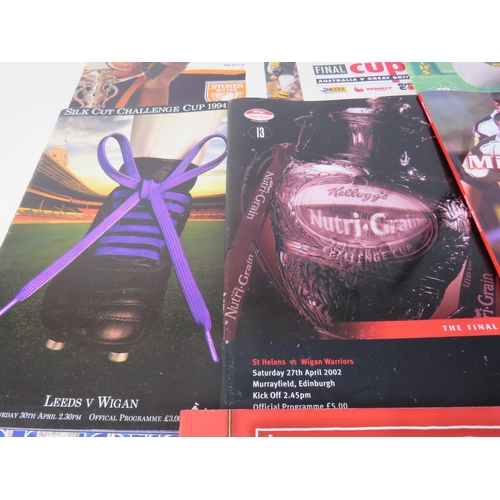 312 - Rugby league programmes and collectable simpsons books