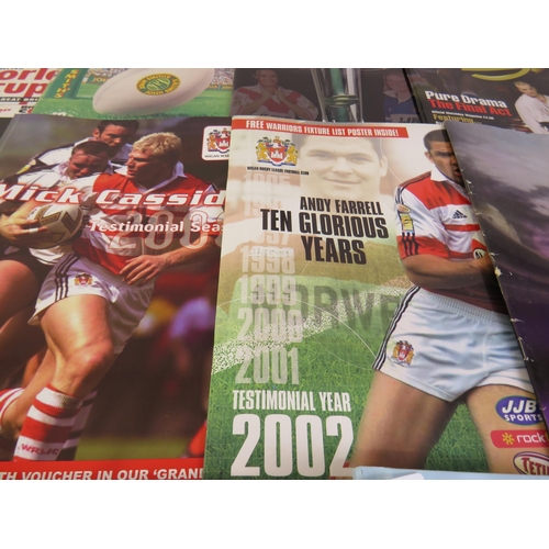 312 - Rugby league programmes and collectable simpsons books