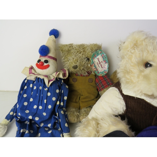 313 - Joblot of collectable teddies including Disney, ty beanie and a disney toy story 2 jessie thinking t... 