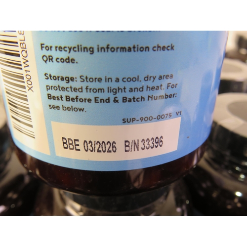 329 - 21 x 95g bottles of 120 capsules marine collagen with hyaluronic acid and vitamin c-all in date