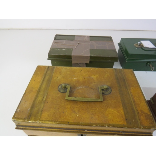 341 - collection of vintage money boxes