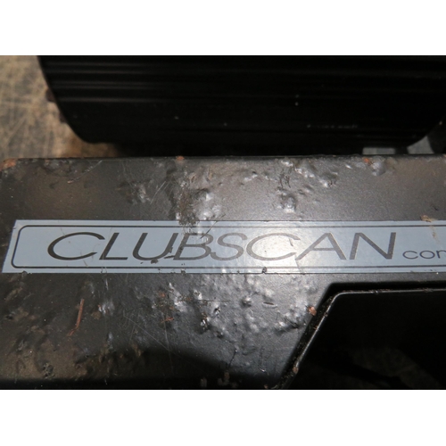 349 - Abstract clubscan compact DMX and spares