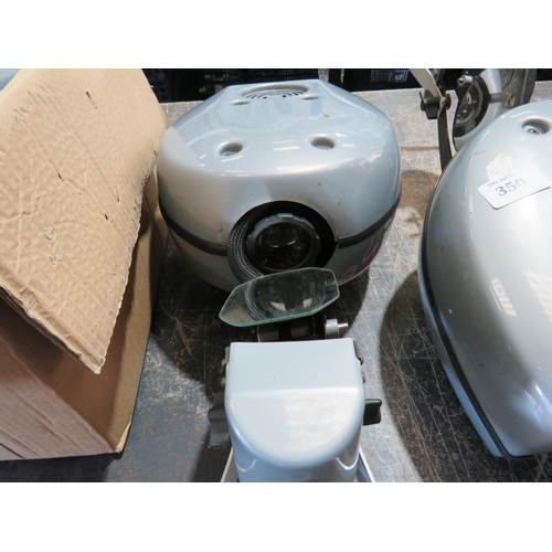 350 - Genius next series DMX scanner lights and spares