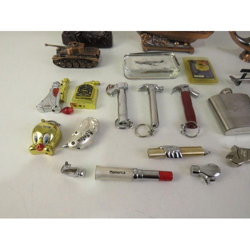 165 - Mixed lot of assorted lighters