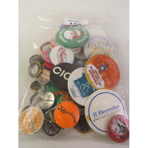 156 - Fifty assorted badges.