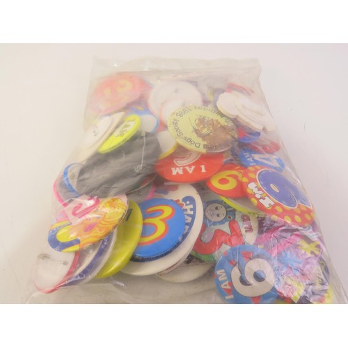 164 - Fifty assorted badges.