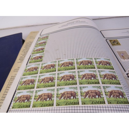 8 - Four albums of assorted stamps, 2004 +2005 Korean stamp pack and American commemorative Harry S. Tru... 