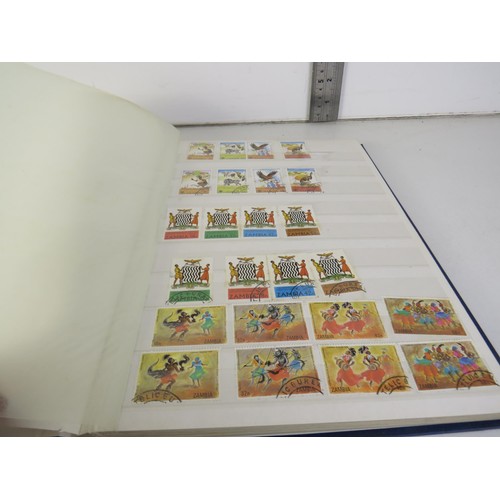 8 - Four albums of assorted stamps, 2004 +2005 Korean stamp pack and American commemorative Harry S. Tru... 