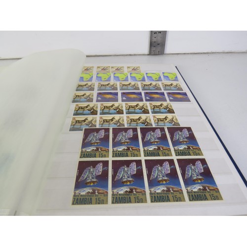 8 - Four albums of assorted stamps, 2004 +2005 Korean stamp pack and American commemorative Harry S. Tru... 