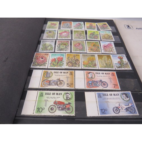 8 - Four albums of assorted stamps, 2004 +2005 Korean stamp pack and American commemorative Harry S. Tru... 