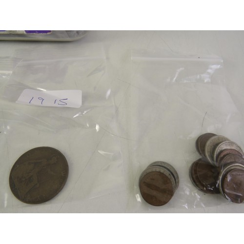 15 - Joblot of assorted all world coinage