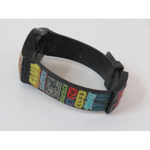 55 - 2009 Swatch Street Club SUJZ111 watch.