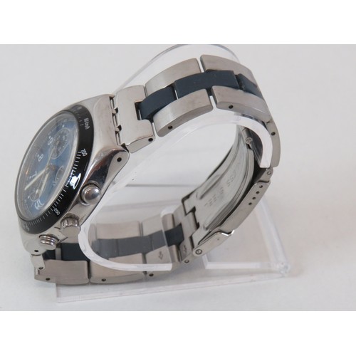 56 - Swatch Irony chronograph gents watch.