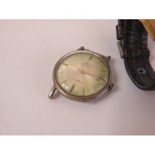 4 - Boxed Montine wristwatch and Amida watch head