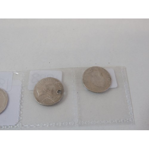 16 - Six victorian groats 1837, 1838,1839,1839,1840
