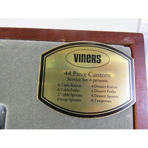 39 - Viners canteen of cutlery set