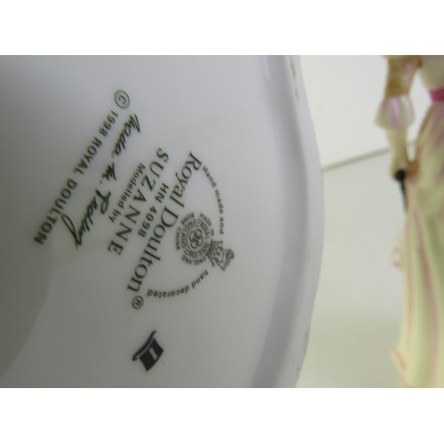 23 - Two Royal Doulton ladies to include Suzanne and spring