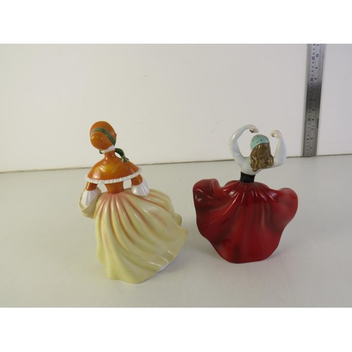 25 - Two Royal Doulton ladies to include Autumn and Karen