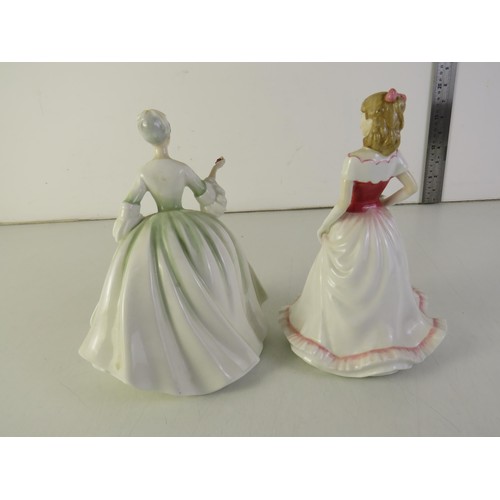 26 - Two Royal Doulton ladies to include Diana and alice