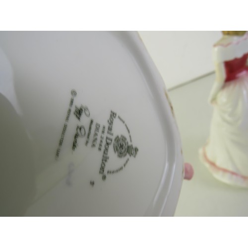 26 - Two Royal Doulton ladies to include Diana and alice