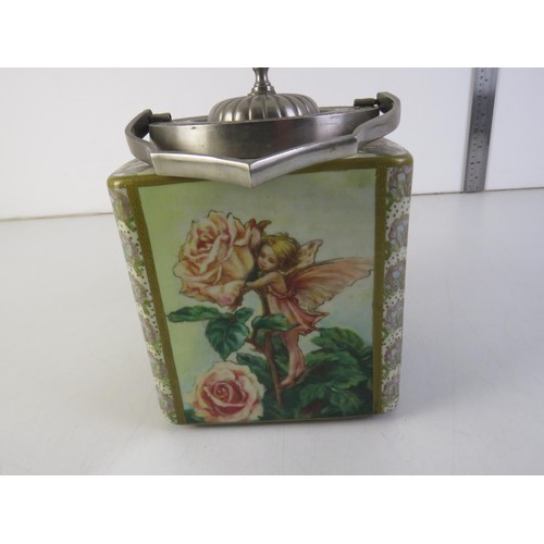 29 - Carlton’s Fantasia ware burslam biscuit barrel