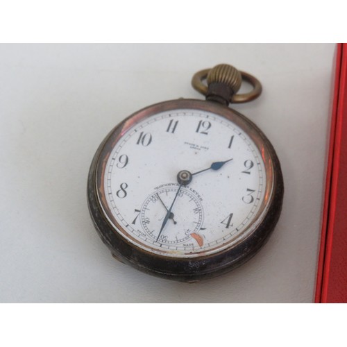 4A - Summit wristwatch, Cronel watch head and Dyson & Sons Leeds pocketwatch - as found