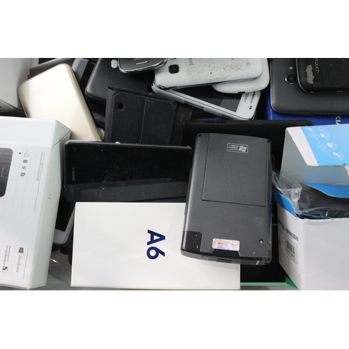 542 - Mixed Mobile Phones/Smartphones Inc Samsung Huawei Sony Job Lot *Untested*