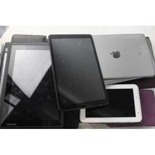 545 - Tablets Assorted Collection Samsung iPad Kindle Untested & Unchecked