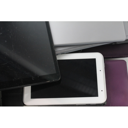 545 - Tablets Assorted Collection Samsung iPad Kindle Untested & Unchecked