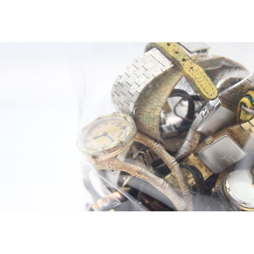 550 - Job Lot Assorted Ladies Vintage Mechanical Watches UNTESTED