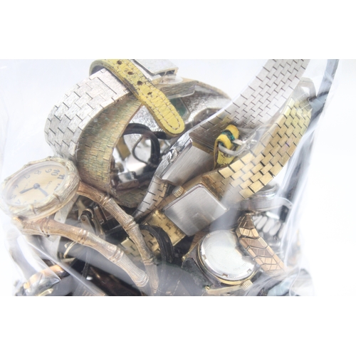 550 - Job Lot Assorted Ladies Vintage Mechanical Watches UNTESTED