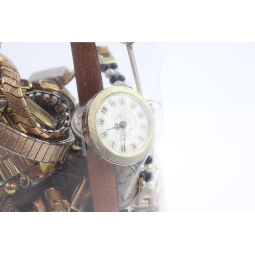551 - Job Lot Assorted Ladies Vintage Mechanical Watches UNTESTED