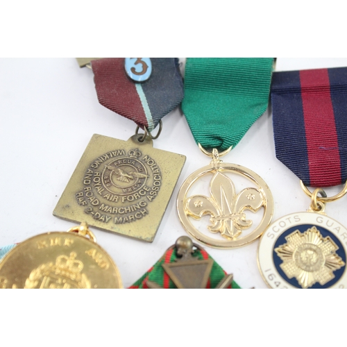 556 - Mixed Medals Inc WW1 French Croix De Guerre Red Cross Medal Etc