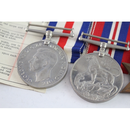 567 - Boxed WW2 Army France & Germany Medal Group