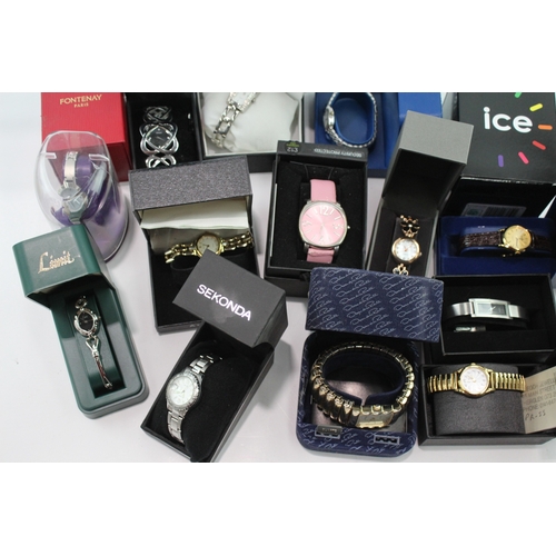 570 - Job Lot Assorted Boxed Quartz Watches UNTESTED
